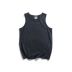 Ami cotton tay áo vest Áo thun nam thương hiệu thủy triều in màu rắn Nhật Bản mùa hè retro - Áo vest cotton Áo vest cotton
