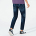 Carbine nam đơn giản mỏng eo thấp quần jeans xanh trẻ trung xuân mới đường phố thời trang đường phố S - Quần jean quần nam Quần jean