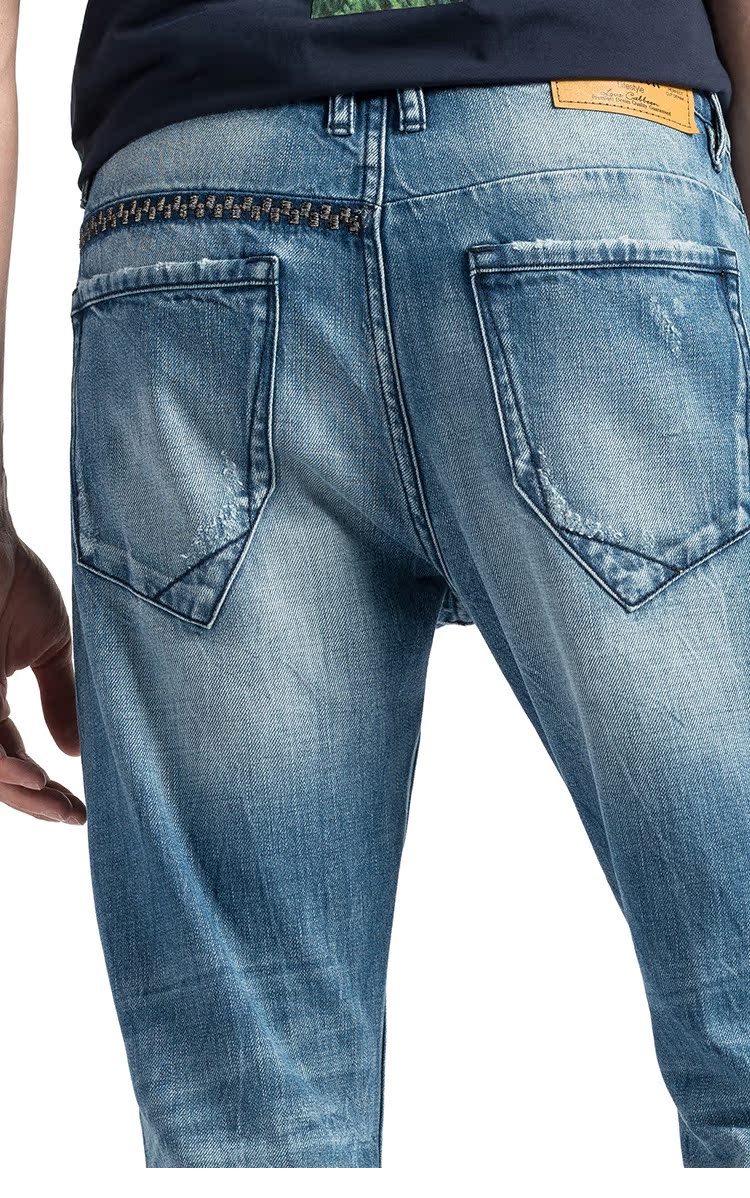 Jeans pour jeunesse CABBEEN en coton pour automne - Ref 1483583 Image 19