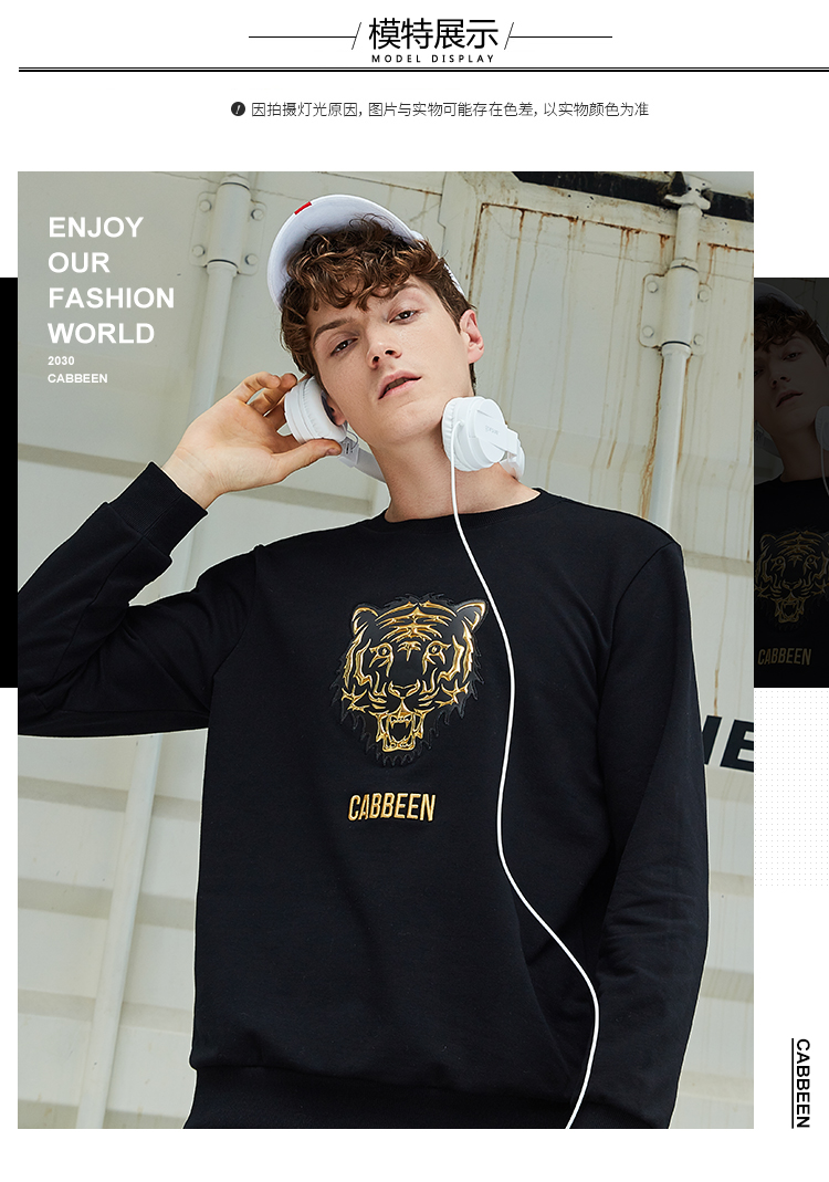 Sweatshirt homme CABBEEN   en Coton - Ref 3128015 Image 13