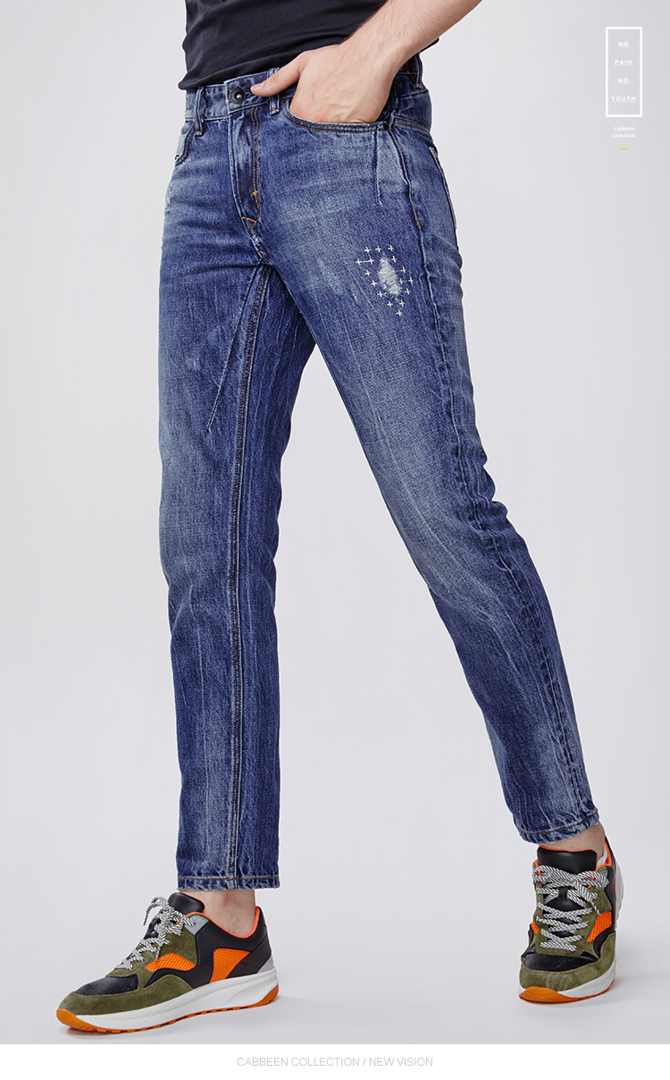 Jeans pour jeunesse CABBEEN en coton pour automne - Ref 1483700 Image 15