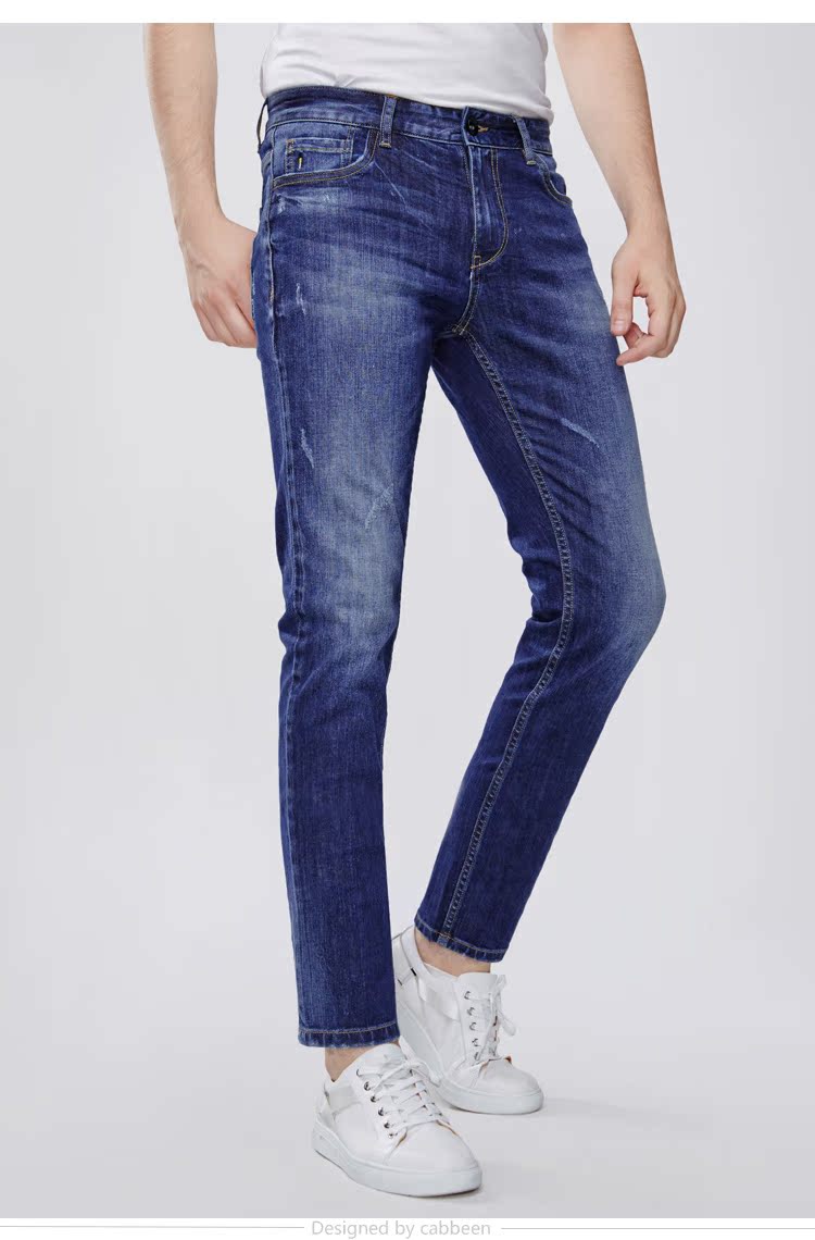 Jeans pour jeunesse CABBEEN en coton pour automne - Ref 1483718 Image 19