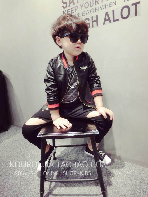 Blouson enfant en cuir PU - Ref 2159404 Image 20