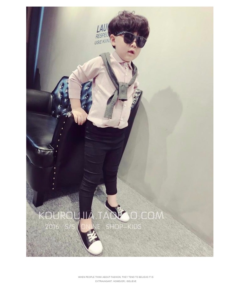 Chemise enfant à manche longue - Ref 2082925 Image 16