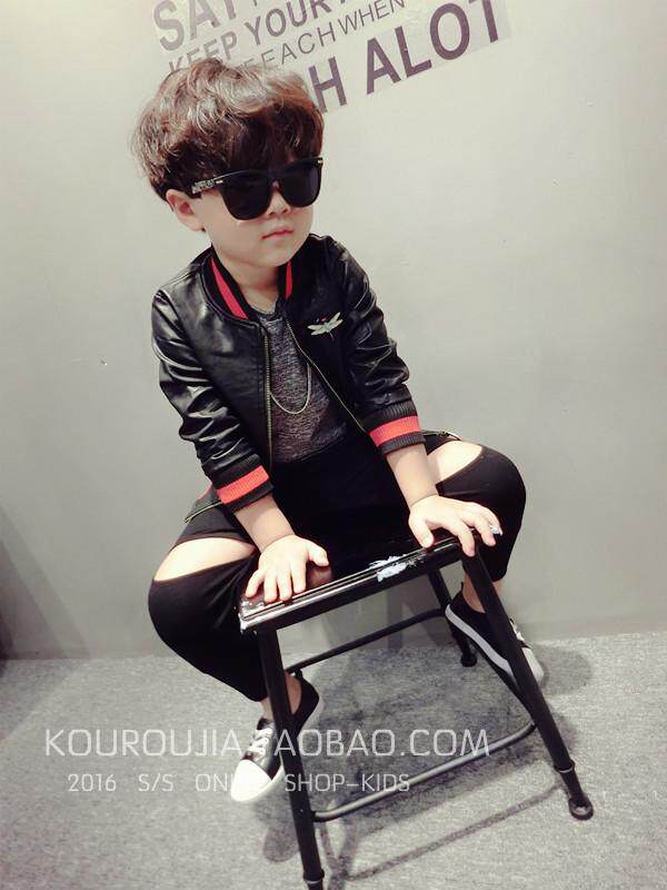 Blouson enfant en cuir PU - Ref 2159404 Image 39