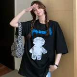 Tide, японская футболка с коротким рукавом, в корейском стиле