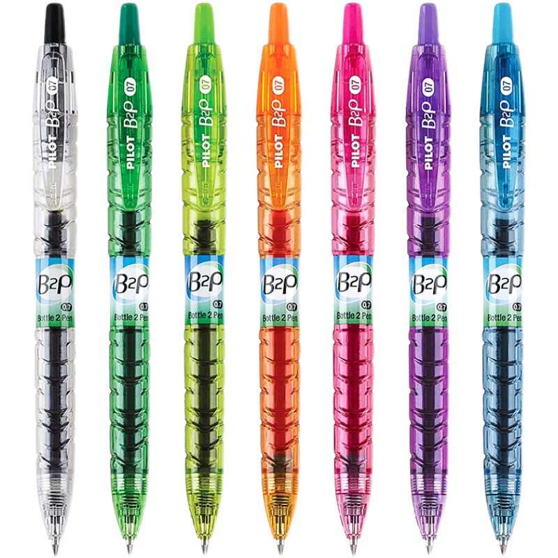 PILOT Bailemei version of the PET bottle pen mineral water pen exam question brush gel pen 0.7 student B2P large capacity
