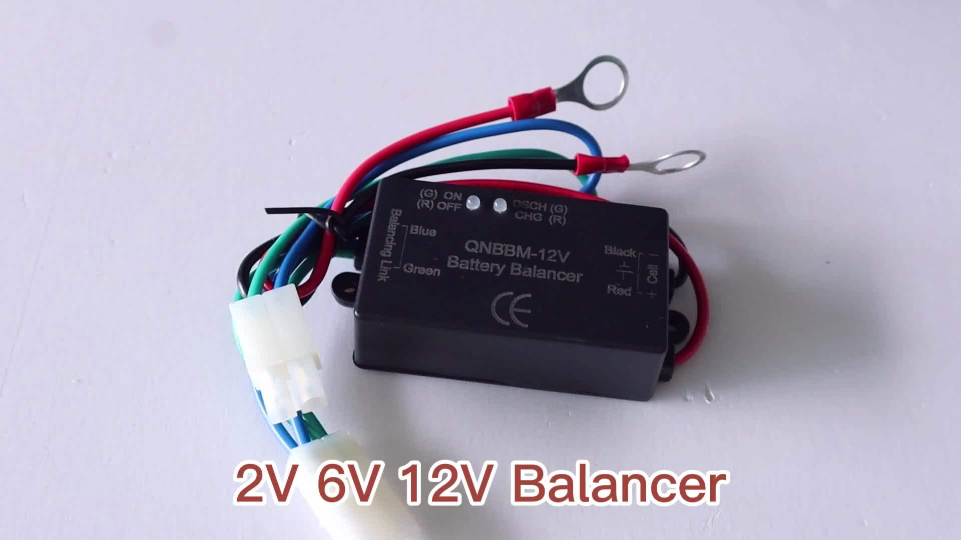 Efficiency Lead Acid Bms System 2v 6v 12v Single Cell Battery Equalizer