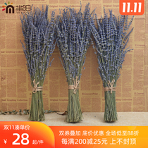 Ili natural lavender dried bouquet living room home decoration eternal life real flower living room bedroom decoration 1 catty