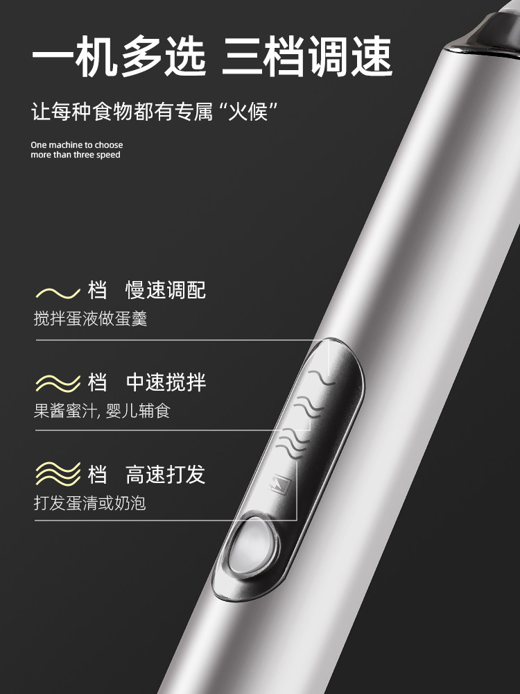 Coffee Frother, Household Electric Milk Frother, Mini Rechargeable Small Handheld Milk Cap Stirrer, Frother