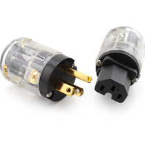 029 transparent Fever power plug tail plug in acoustic power plug