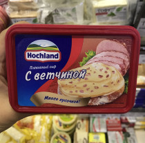 Russian supermarket imported cheese cheese high calcium cheese 200g ready-to-eat cheese spread cheese a variety of flavors