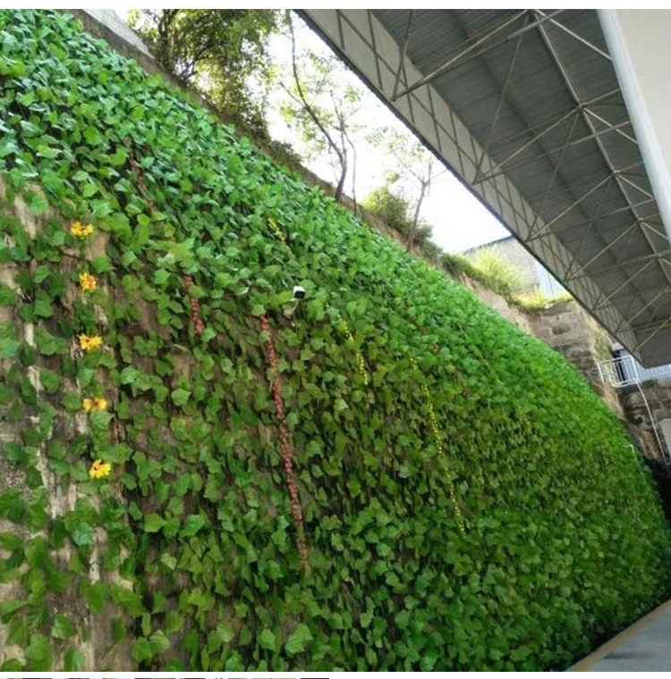Mô phỏng cây phong đỏ lá mía nhựa trang trí nội thất nhà trần lá bọc hoa giả che cây xanh - Hoa nhân tạo / Cây / Trái cây bình hoa giả trang trí phòng khách