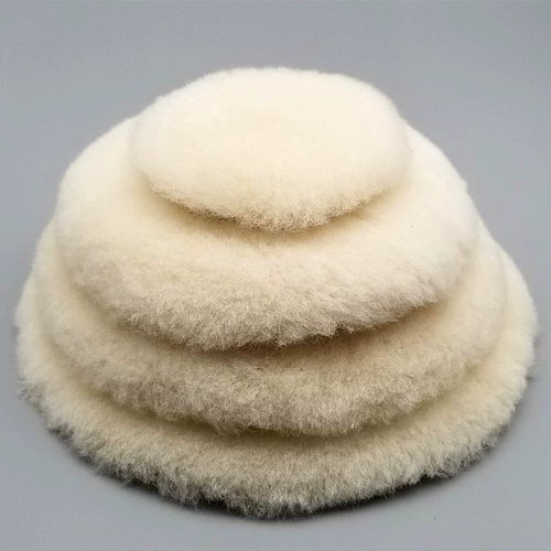 Подлинный автомобиль кроличьи волосы платы за колесо Rippling Bround Wax Ball Ball Fine Wool колесо 3 -дюймового 5 -дюймового 6 -дюймового 7 -дюймового шерстяного диска