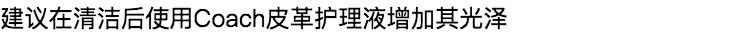 xi trắng đánh áo da Bộ chăm sóc da Canada COACH - Nội thất / Chăm sóc da kem dưỡng ẩm cho áo da