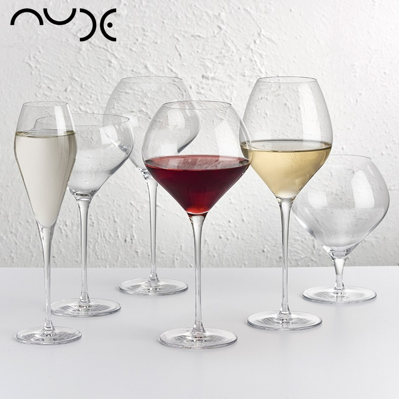 Two Loaded Nude Turkey Imported Crystal Glass High Foot Red Grape Wine Glass Champagne Cup White Landy Cup Home