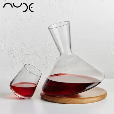 NUDE NUDE Turkey imported crystal glass without feet Red wine glass wine glass Whiskey glass decanter Balance