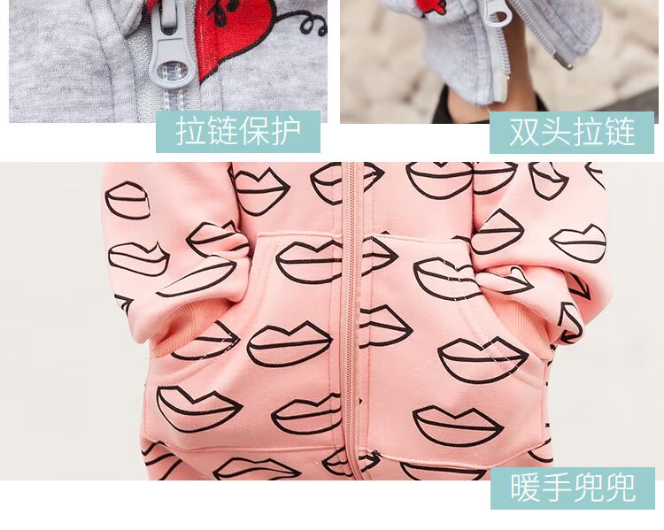 Trẻ em cộng với jumpsuit nhung trùm đầu 1-5 tuổi bé gái lớn 2 mùa xuân và mùa thu 3 ra quần áo 4 quần áo mùa thu đông bodysuit cho bé sơ sinh