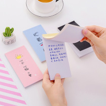 Pink Beauty Maiden long paragraph Poo Sign This Student Portable Mini Blank Ben Can Rip This Sub Office Stationery