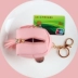 Hàn Quốc mới dễ thương móc túi ví đinh tán mini túi xe chìa khóa mặt dây chuyền ví nữ ví cầm tay nữ Ví tiền