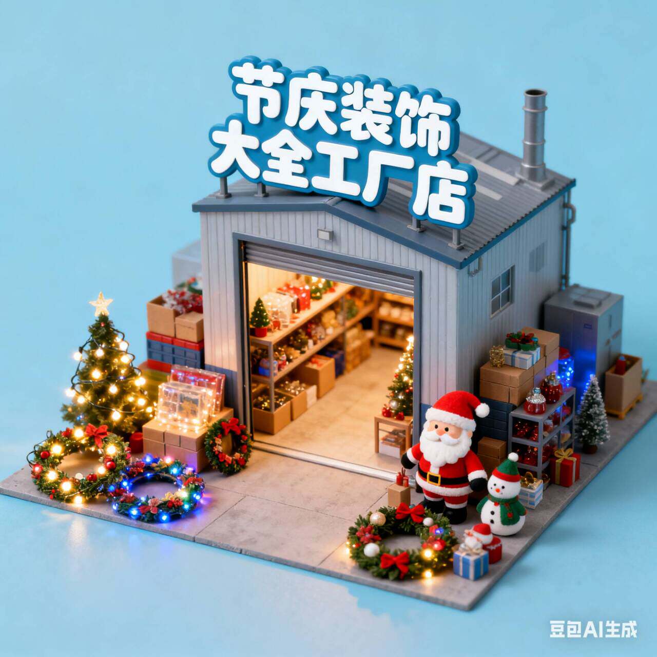 节庆装饰大全工厂店