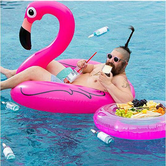Donut vòng bơi dành cho người lớn phao cứu sinh nách vòng tăng dày inflatable float flamingo unicorn con intex phao