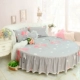 Ít Dream House Tuỳ giường tròn tròn giường váy tròn giường tròn khăn trải giường bedspread bedspread bông bông mảnh - Váy Petti