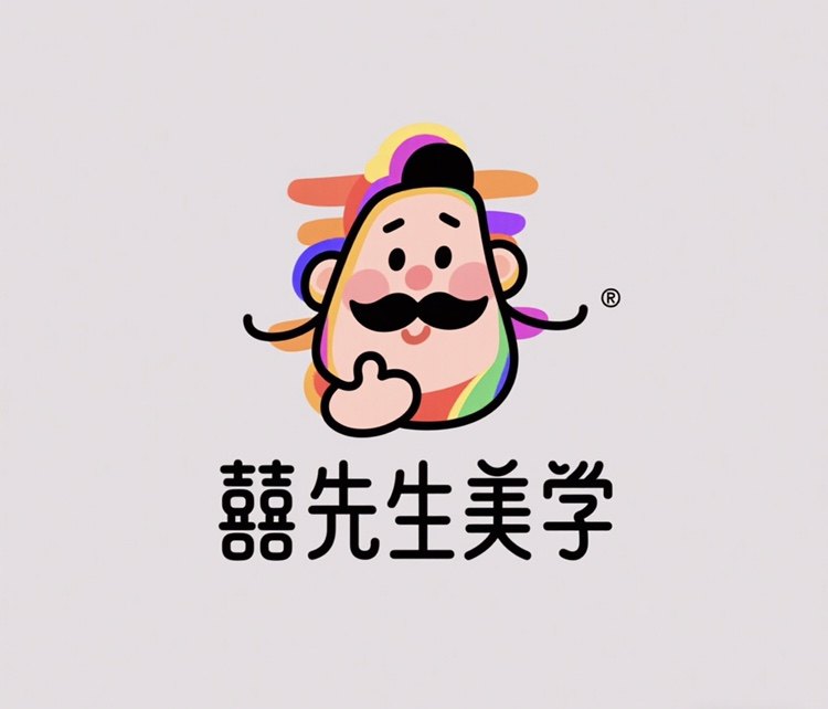 囍先生墙贴