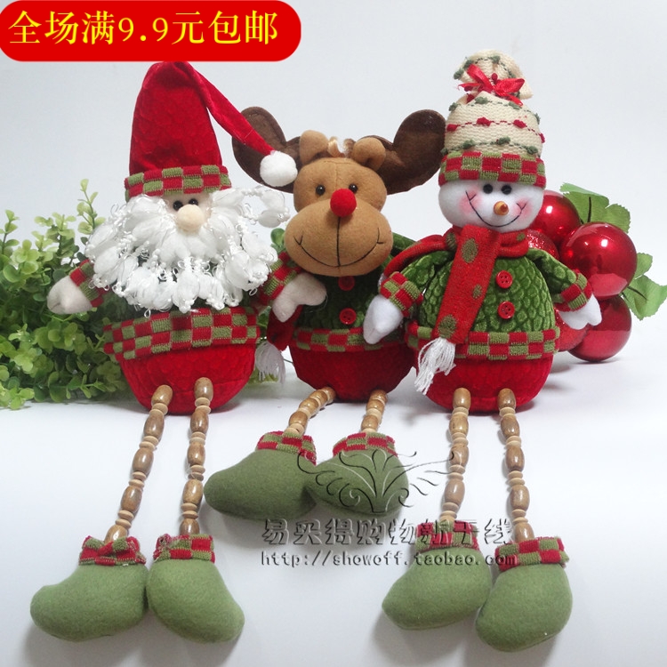 Christmas old man snowman puppets Puppet Christmas Decorations Doll Paparazzi Pendants Hanging accessories Gifts Gift AperXX_ENCODE_CASE_CAPS_LOCK_Off