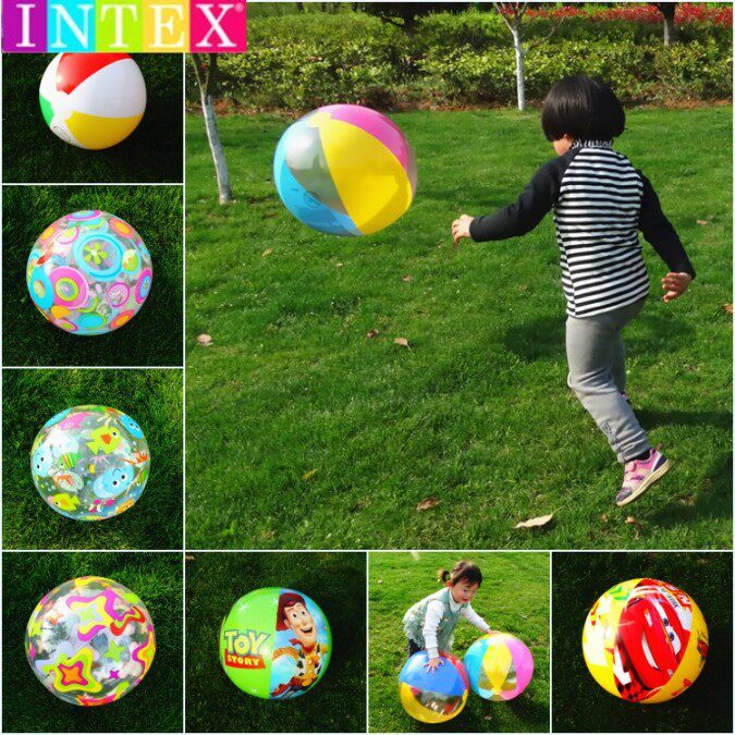 Parent-child early education beach ball beach ball Baby pool inflatable volleyball ocean ball Children's water play toy ball