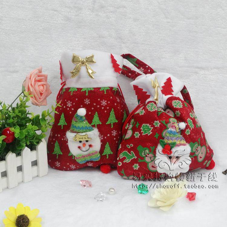 Christmas Old Man Gift Bag Hand Collection Pocket Christmas Old Man Pocket Christmas Decorations Accessories Decoration Gift
