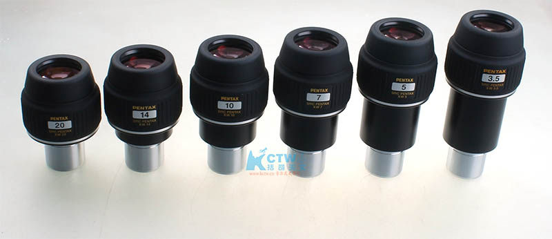 Bündes Pentax XW series 70-degree waterproof eyepiece 3 5mm-40mm grow pupil high definition eyepiece