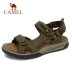 Lạc đà 2018 hè nam mới thể thao ngoài trời sandal đế dày đế dày chống trơn Giày đế bệt Sandal