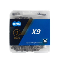 Taiwan Gui Alliance KMC X9 Single Speed 8 Speed 9 Speed Hollowed-out with Magic buckle Large Row 412 Outer Three Speed D8 P8