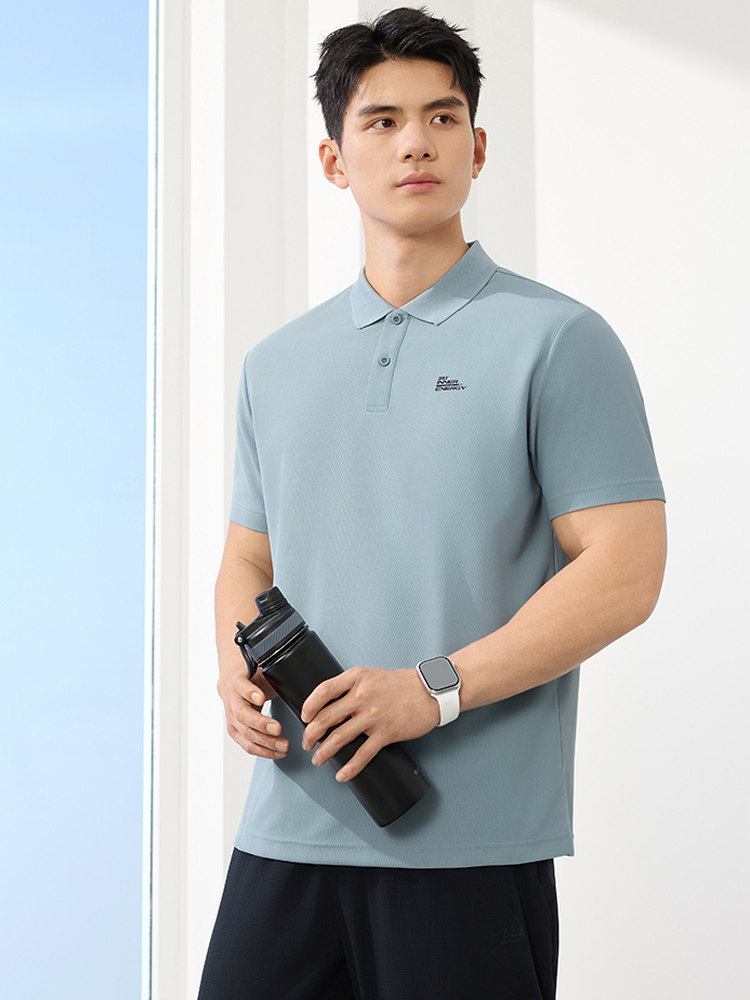 361度 26年夏季新款 吸湿速干 男式T恤短袖Polo衫 双重优惠折后￥49.99包邮 多色可选 淘金币可抵扣￥1.59