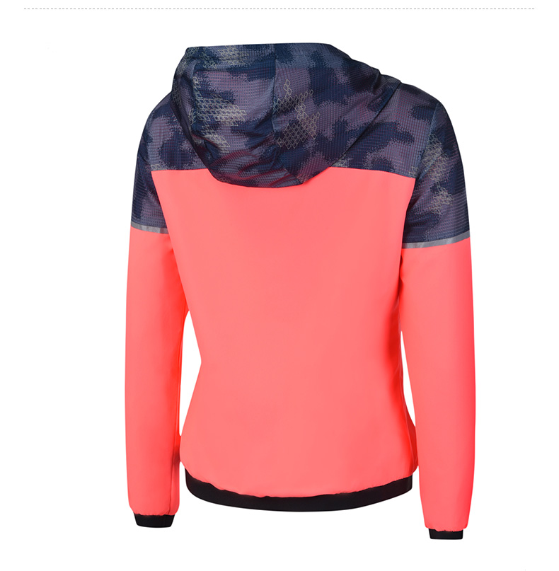 361 độ của phụ nữ thể thao áo khoác của phụ nữ mùa thu và mùa hè windproof mỏng trùm đầu áo len 361 áo kem chống nắng áo sơ mi áo adidas khoác