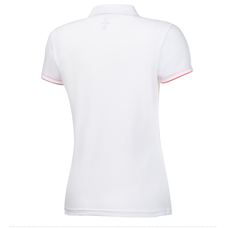 361 độ ngắn tay áo thoáng khí thường xuyên mùa hè nữ tinh khiết thể thao POLO áo sơ mi 561724860A áo thun polo nam