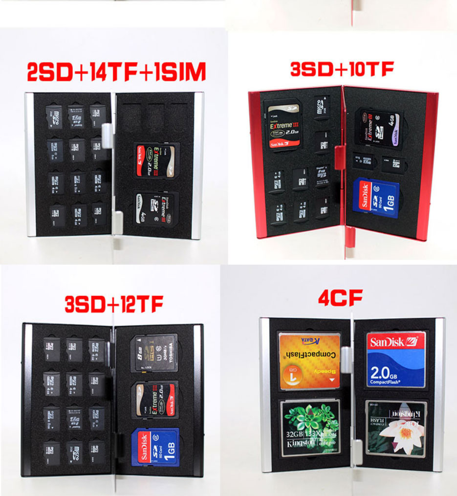 thẻ nhớ SD lưu trữ kỹ thuật số túi hộp TF CF điện thoại kỹ thuật số SIM gói thẻ sắp xếp hộp gói thẻ trò chơi PSV - Lưu trữ cho sản phẩm kỹ thuật số tui dung tai nghe