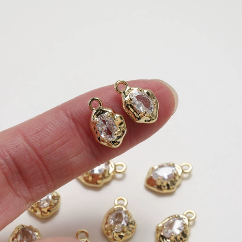 Подвеска, серьги, ожерелье, аксессуары, 14 карат, золотой цвет, DIY