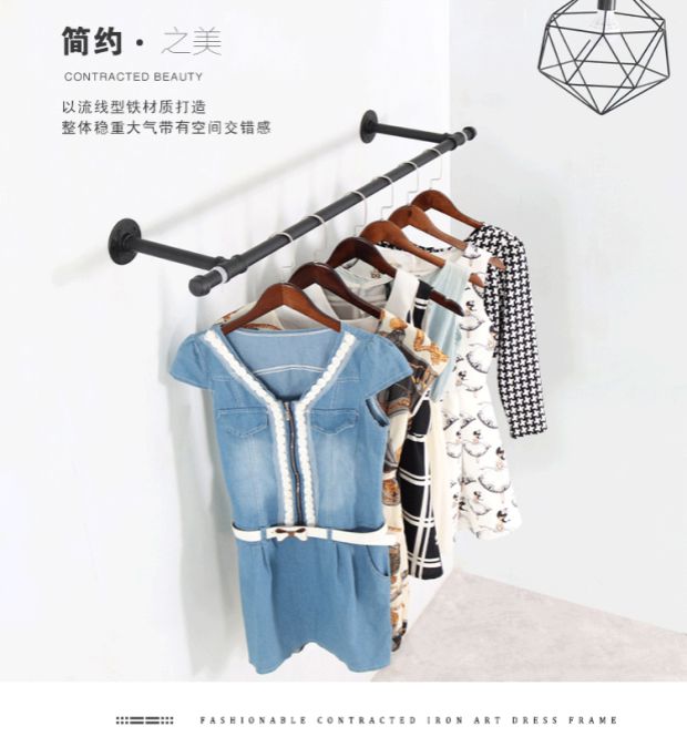 Miễn phí đấm ban công móc áo đơn giản cố định phòng tắm khô giá đơn giản kim loại áo tường giá - Kệ kệ sách gỗ