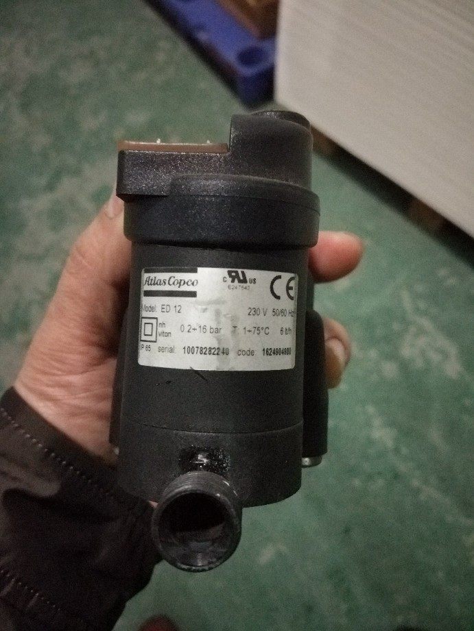 Atlas screw air compressor electronic sewage valve drain 1624904980