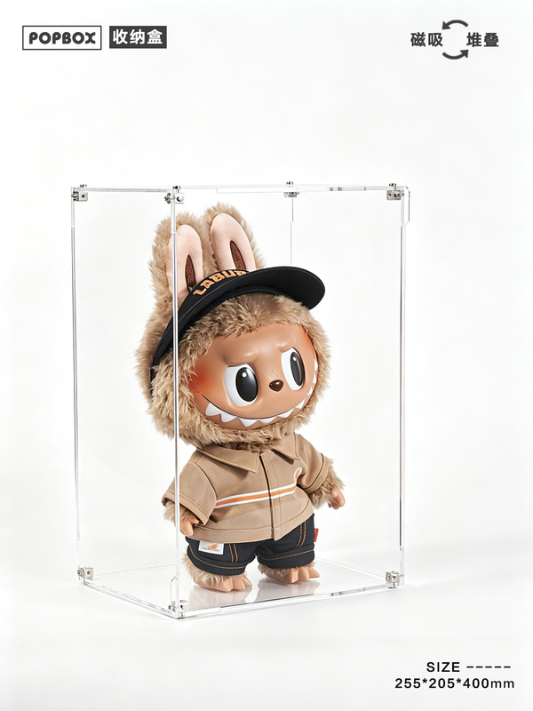 Original Acrylic Transparent Labubu Doll Storage Box (Ready for Shipping in Months) Original Acrylic Transparent Labubu Doll Storage Box (Ready for Shipping in Months)