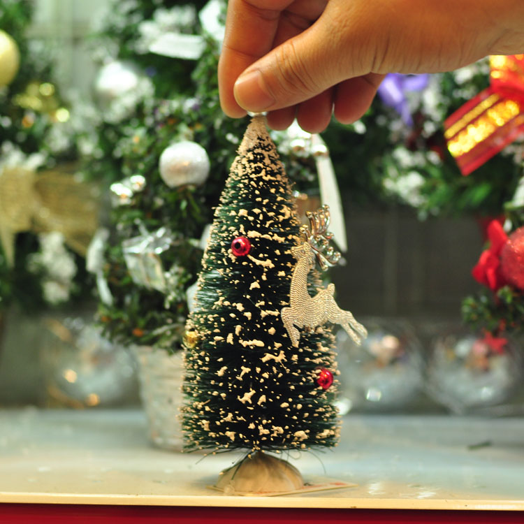 christmas decorations mini deer christmas tree cute cedar desktop home window decoration gift tree 15cm - Best Online Store For Christmas Decorations christmas decorations mini deer christmas tree cute cedar desktop home window decoration gift tree 15cm - Best Online Store For Christmas Decorations