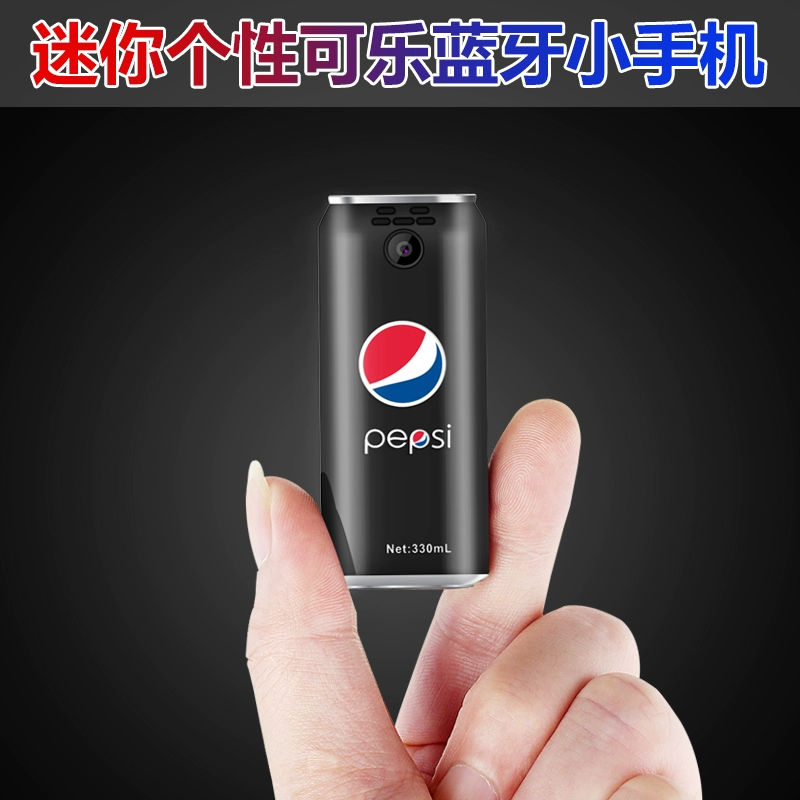 Điện thoại di động siêu nhỏ mini Cola cá tính hoạt hình trẻ em thẻ đôi ngón tay cái phụ tùng giá sinh viên điện thoại di động SATREND X8 - Điện thoại di động