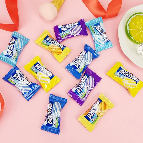 阿尔卑斯 Фонд ароматного мягкого молока смешанный вкус 500 г масштаб свадебной свадьбы.