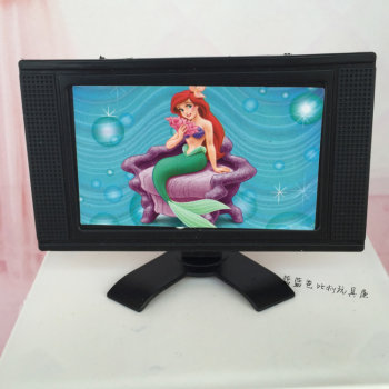 Doll Accessories TV Monitor Furniture Play House Toy Girl Princess