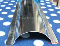 10 cm wide stainless steel wire slot Ground wire slot semicircular wire slot Metal wire slot Stage wiring slot Wire slot board