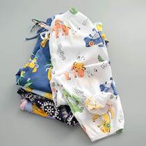 Anti-mosquito pants female Baoxia Han series Childrens clothing Childrens Girls Seven Pants Kharen Pants 2021 New Tide Light Cage Pants Casual