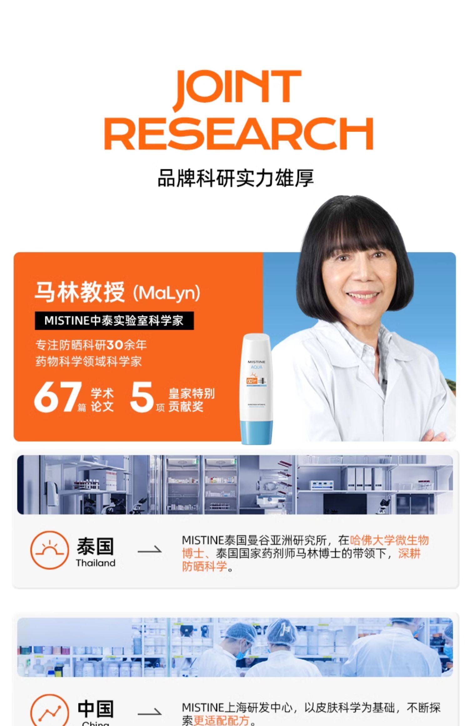 【中國直郵】Mistine蜜絲婷 泰國小藍帽白皙清透防曬乳 SPF50 PA+++ 70ml 趙露思同款