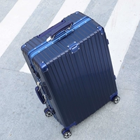 Ретро зеркальный алюминиевый рамка (глубокий морской синий)